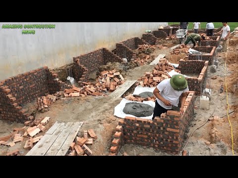 How To Build And Establish A Solid Brick Foundation - Build A