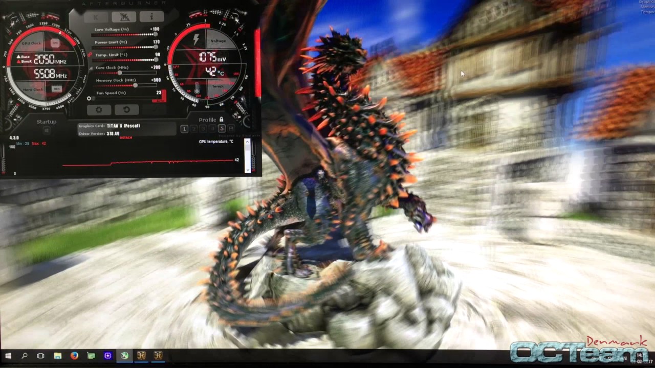 Watercooled Titan X Pascal - Temps - Overclocking - Part 2