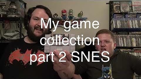 My Game Collection Part 2 SNES (Games and hardware)