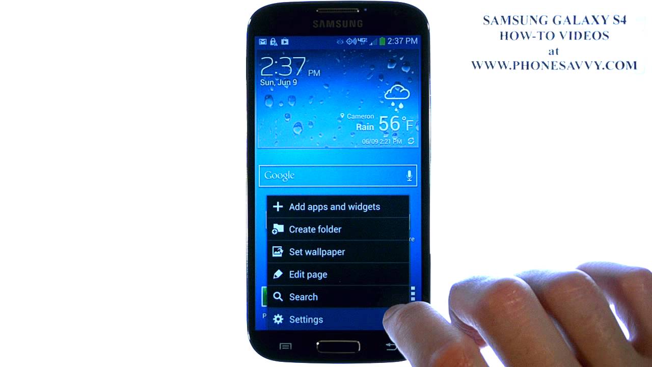 Samsung Galaxy S4 How Do I Sync Contacts With My Gmail Account YouTube