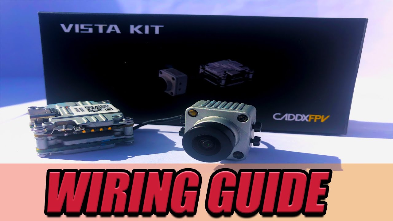 How To Wire Caddx Vista Full Guide! Betaflight Setup & Update