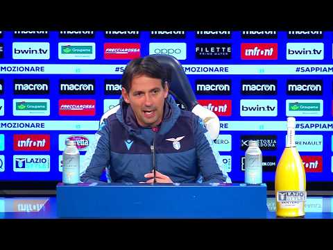 Lazio-Bologna | La conferenza stampa di Mister Inzaghi