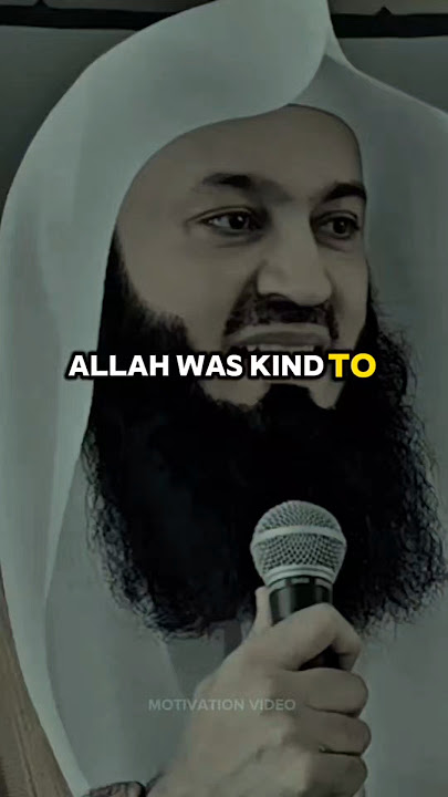 Allah was kind to you..! #muftimenk #islamicspeech #islamicvideo #fyp #foryou #shorts #youtubeshorts