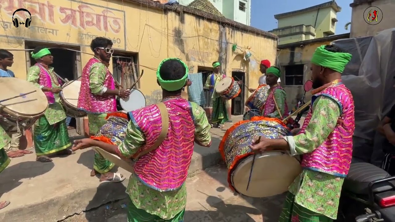 Ma Manasha Dhol Tasha Party | Kalna Saraswati Puja 2024 | Club - Kalpana Samity , Kalna