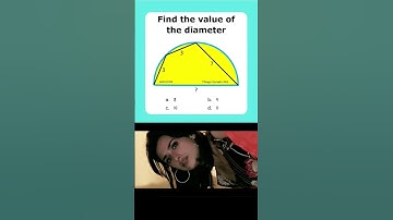 Find the diameter #matholympiad #olympiad #maths #mathpuzzle #mathproblem #olympiad