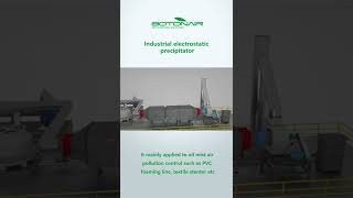 The structure of Boton industrial ESP air handling filters