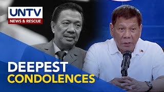 'DEEPEST CONDOLENCES': President Duterte's statement on the passing of Bro. Eli Soriano