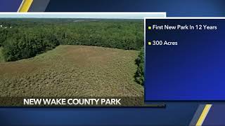 Wake County building first park in over a decade near Fuquay-Varina