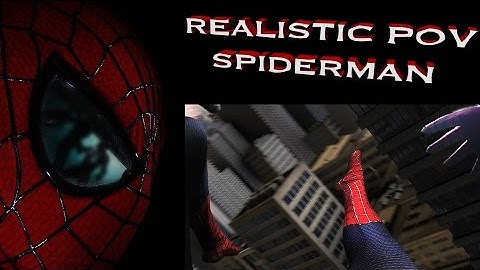 REALISTIC POV SPIDERMAN Swings Through CGI City