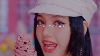 Blackpink (Ft. Selena Gómez) - Ice cream (sped up) Resimi