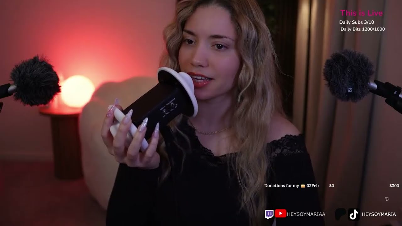 ASMR Welcome to my live stream!❤️ (multistream)