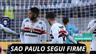 SAO PAULO DIGITAL DA SHOW NA GAMEPLAY DO PES 21