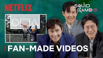Reactions to fan-created parodies | Squid Game Season 3 | Netflix [ENG SUB]