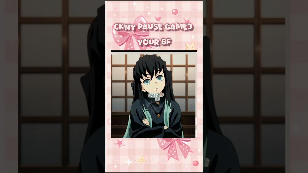 POV: you're a hashira 🫶🏻||Kny pause game|| #shortsfeed #demonslayer