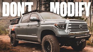 DON'T Modify Your Truck Until You Watch This - Considerations for Your Off-Road or Overland Build