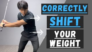 SHIFT YOUR WEIGHT CORRECTLY