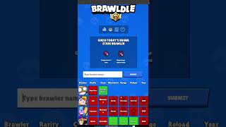 Brawler Wordle #subscribe #brawlstars
