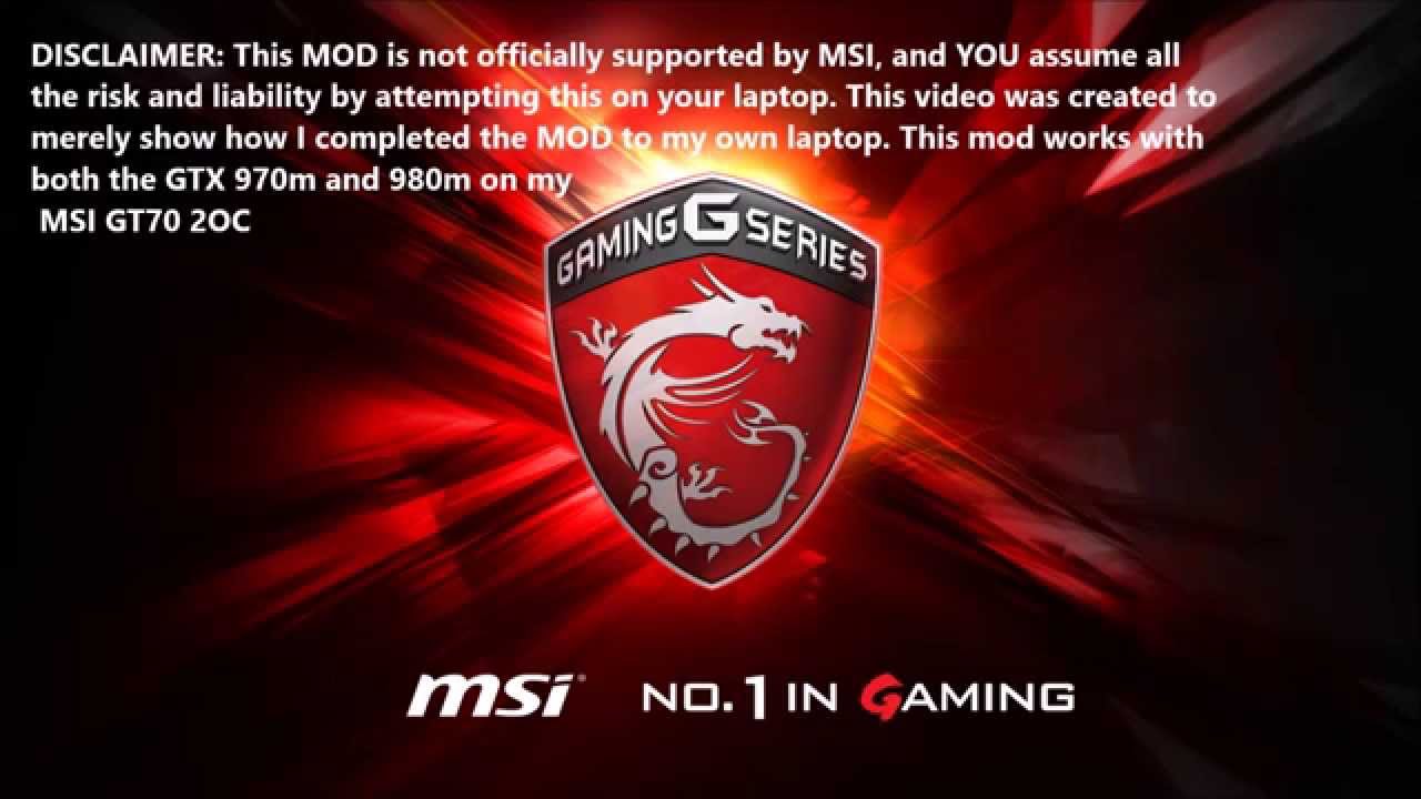 Drivers Msi Gt70 2oc For Windows 8.1 Download