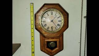 Waterbury 8 day 13" Daintie No. 2 Clock Repair