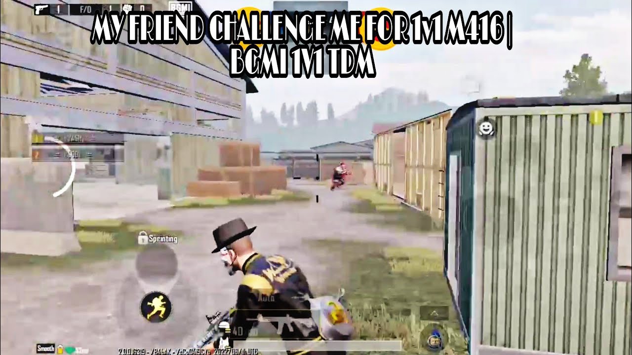 MY FRIEND CHALLENGE ME FOR 1v1 M416 | BGMI 1V1 TDM - YouTube