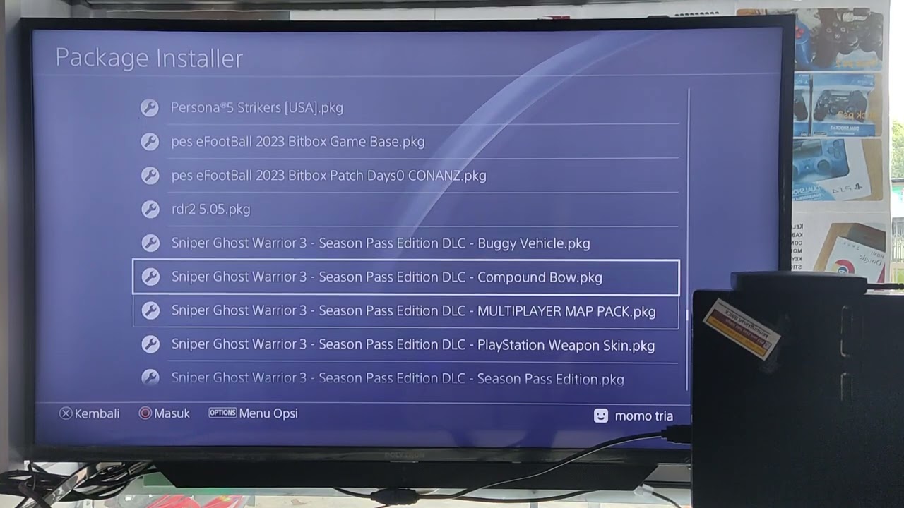 cara install game ps4 dari hdd eksternal 