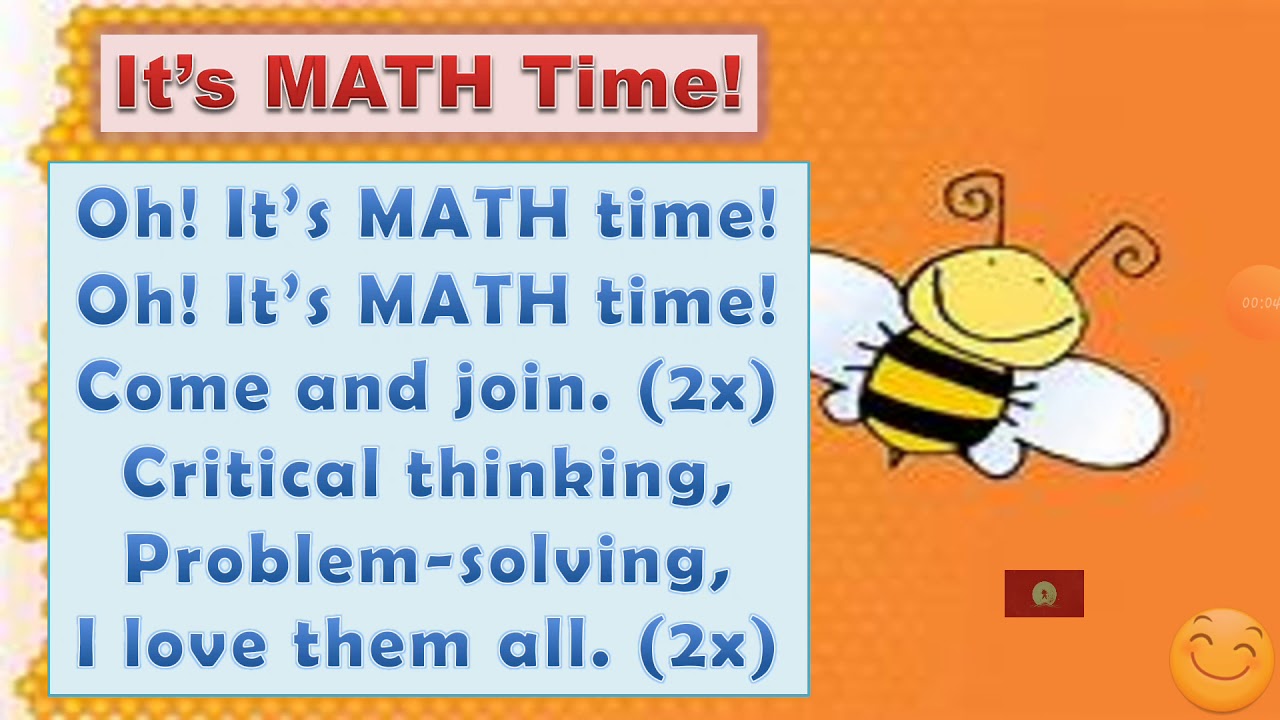 It's Math Time! - YouTube