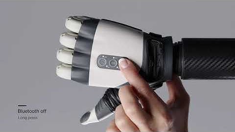 TASKA HandGen1/Gen2 - Button panel features - Bluetooth ON/OFF