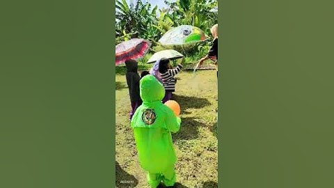 Asyyiik mandi hujan ☔ buatan