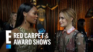 Claire Foy Talks "Overwhelming" SAG Awards 2017 Win | E! Red Carpet & Award Shows screenshot 3