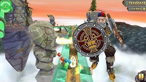 iGameMix🏛TEMPLE RUN 2 HD Fullscreen✅Sigur Frostbeard NHS Dupper Bunnie Sky Summit Map*Gameplay KID#