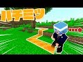 歩いた場所がハチミツになってしまい世界がネチョネチョに！【マインクラフト】