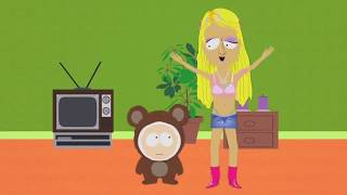 South Park Butters as Mr Biggles Bear Boyfriend for Paris Hilton - Butters Gets Sold to Hilton