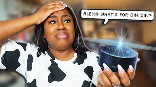 Letting AMAZON ALEXA decide what I EAT for 24 hours!