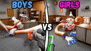 Fnaf Secret Of The Mimic - Boys Vs Girls... Whos The Biggest Coward? Jackie Scene