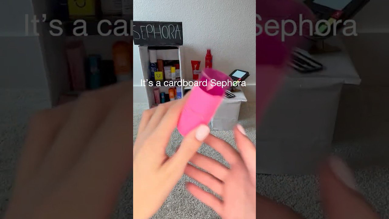 Cardboard Sephora!!!