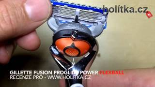vloek Konijn artikel holitka cz Gillette Fusion Proglide Power FLEXBALL - YouTube