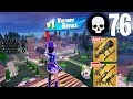 76 Elimination Solo Squads Wins Full Gameplay (Fortnite Chapter 5)