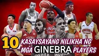 10 GREATEST MOMENTS OF THE GINEBRA FRANCHISE PLAYERS