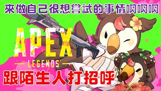 【直播】【遊戲】APEX|欸配欸配-來嘗試跟陌生人打招呼吧【菜姬】