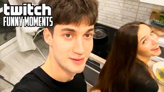 Топ Моменты с Twitch | Кукинг с Девушкой