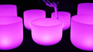 Aura Cleansing 432Hz Crystal Bowls - Chakra Healing Sound Bath