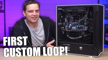 Building my first custom water cooled PC…  Wish me luck!