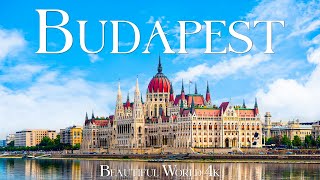 Budapest 4K Amazing Aerial Film - Meditation Relaxing Music - Scenic Relaxation