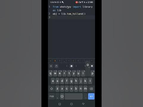 #Code_With_Harry - PYTHON DRAWING ON MOBILE #computer #coding #pyth # ...