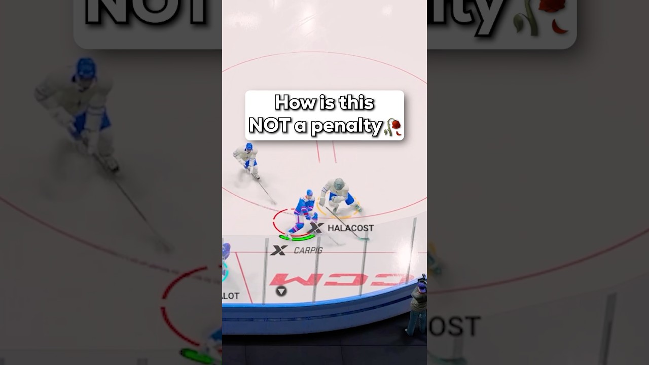 Do something, ref! #nhl26 #easports #nhl #hockey #gaming