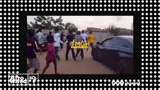 Shatta Wale Almost Knocked A Fan With His Car - WATCH