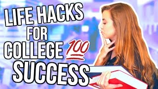 We all want to succeed in college, so here are my college student life
hacks for doing just that! the second part of #6 is killer. thumbs up
if you enjoyed! ...