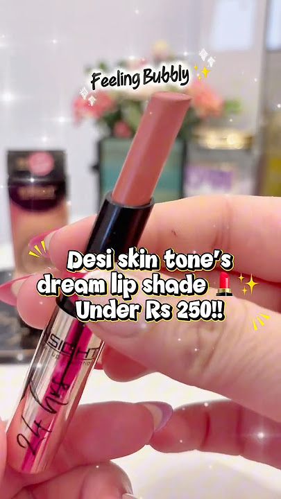 Affordable lipstick perfect for desi skin tones, stays all day &keeps lips hydrated #shorts #makeup