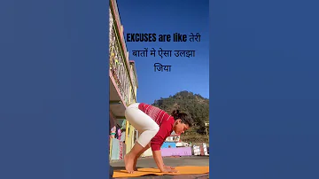 Asana becomes आसान by practicing 💪... #music #song #yoga #yogapractice #love #asna #newsong #health