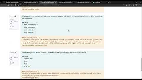 Final Quiz Cybersecurity Essentials
